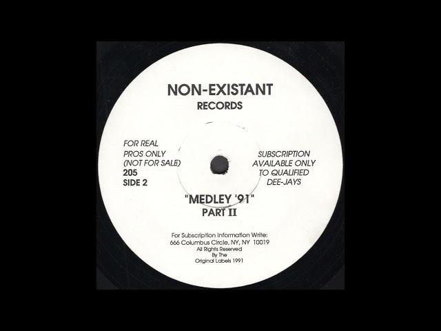 MEDLEY '91 Part II * Cameron Paul * Non-Existant Records 205 * 1991