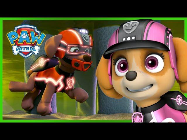 La PAW Patrol porta a termine delle missioni di spionaggio e salvataggio e altro ancora!  I cuccioli