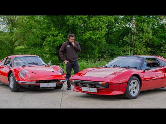 Ferrari 308 vs Dino 246 GT