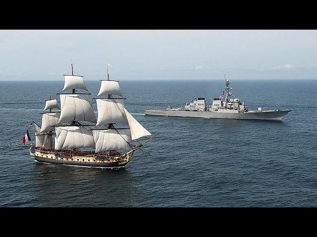 French ship Hermione arrives in Yorktown 234 years after helping USA gain independence