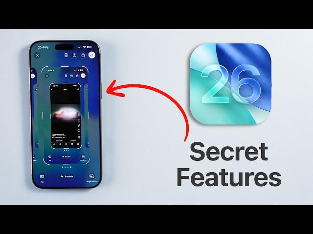 iOS 26 SECRET Features - Apple Didn't Show you The Best!