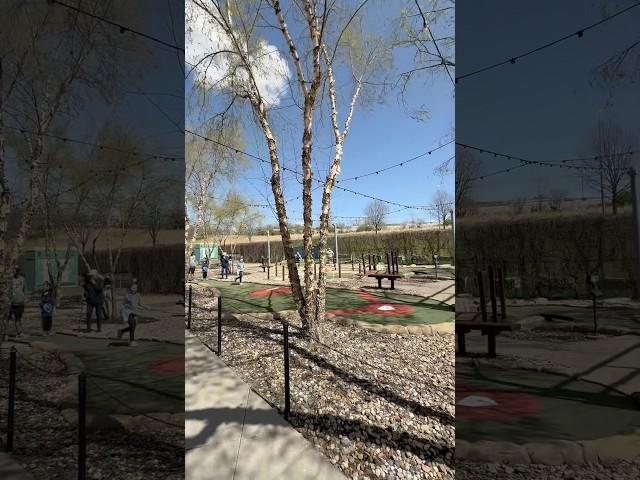 I played mini golf at a Major League ballpark #baseball #mlb
