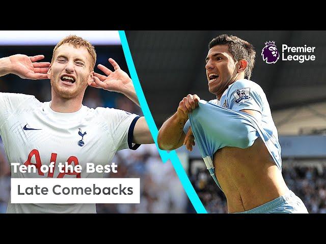 10 INCREDIBLE last-minute winning comebacks!