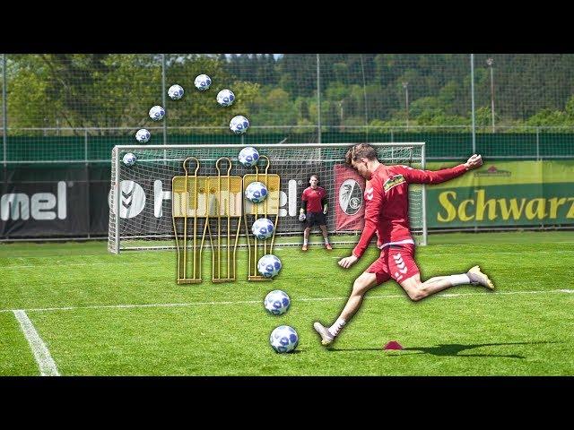 Freistoß Challenge vs. LUCA WALDSCHMIDT