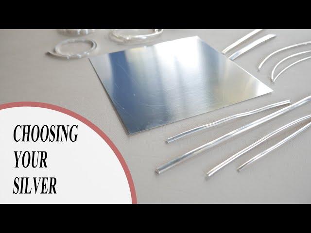 METAL STARTER PACK For Beginner Silversmiths | Choosing Your Silver