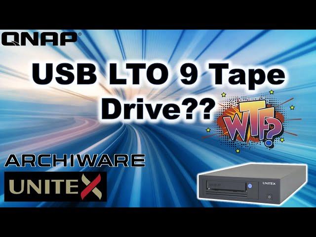 Ultimate NAS Backup Guide: Use Archiware & Unitex USB LTO 9 Drive With Your QNAP NAS