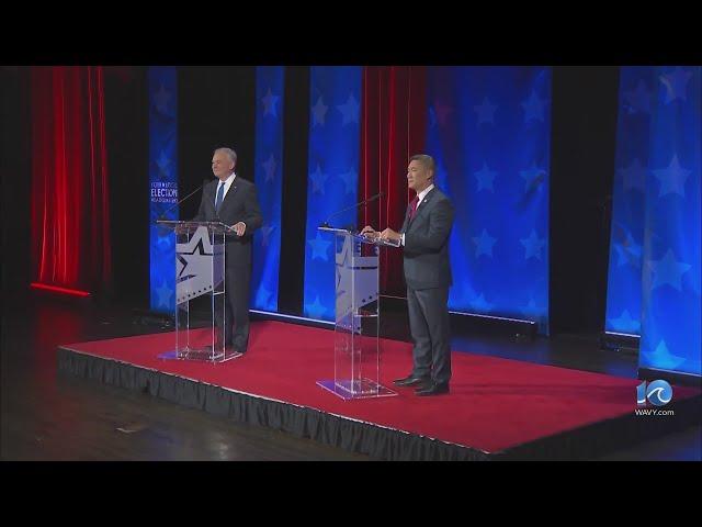 Kaine, Cao square off in Va. Senate debate