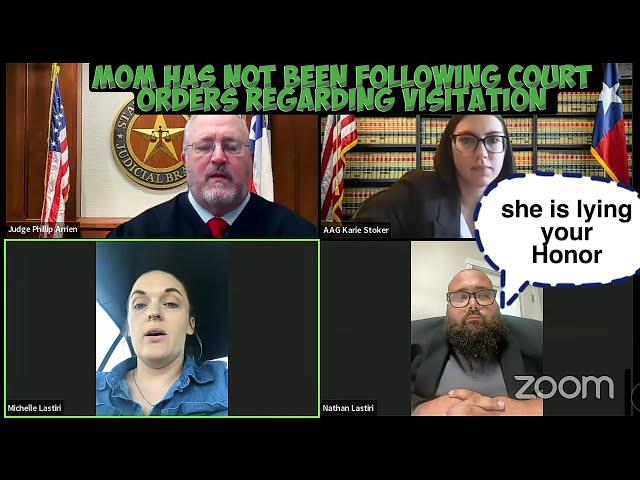 Mom Has Not Been Following Court Orders Regarding Visitation | Withholding Custody