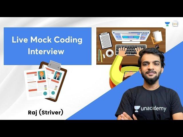 Live Mock Coding Interview | By Striver | CodeBeyond