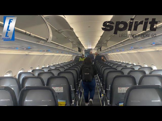 Trip Report: Spirit Airlines Airbus A320-200neo: ECONOMY