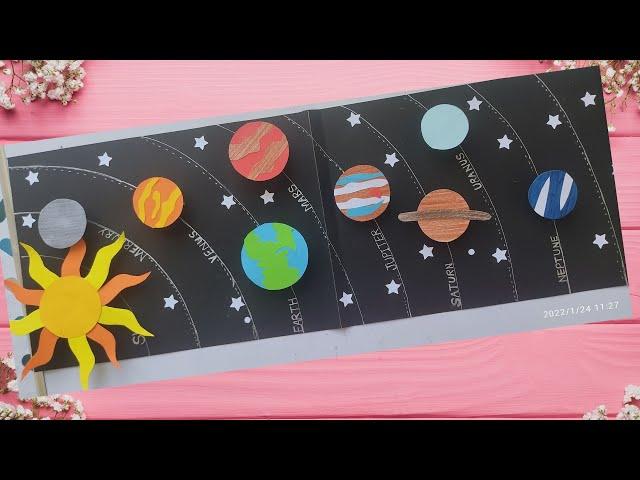 solar system craft DIY Planets Craft | Solar System Model Paper planets  SOLAR SYSTEM MODEL