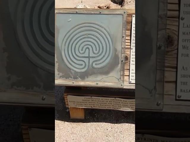 Homeschool Science And History Field Trip   Maturango Museum Labyrinth