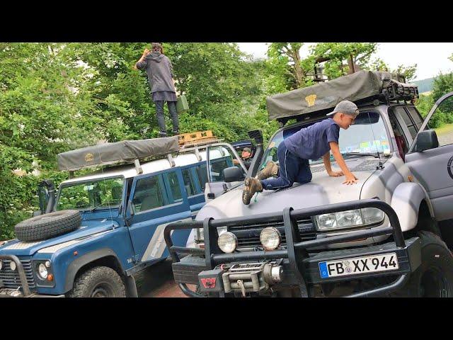 Jack Jack fährt nach Island! Sammeln und Abfahrt über St. Peter Ording mit Landy und Cruiser