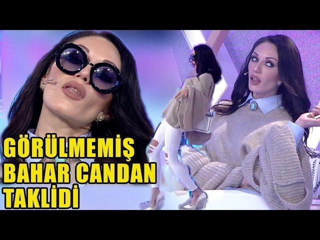 Böyle Bir Taklit YOK! Maryam Haeri'den OLAY Bahar Candan Taklidi!