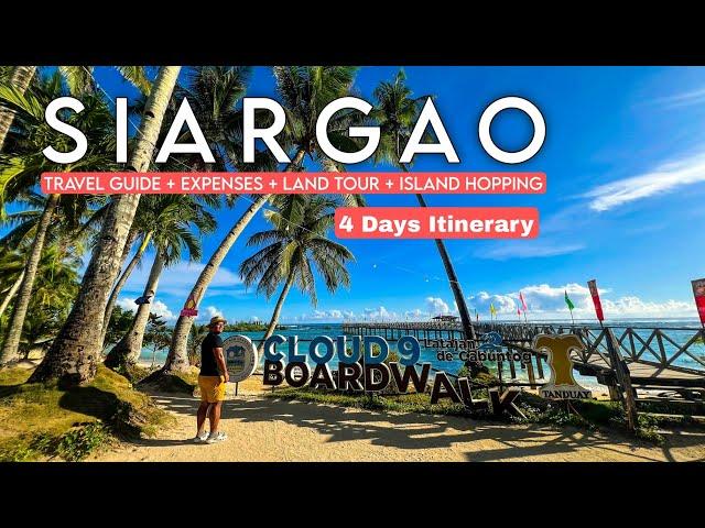 SIARGAO  2025 | Travel Guide + Expenses + North to South Land Tours + Island Hopping