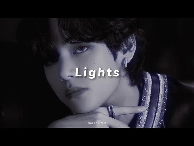 BTS- Lights (slowed+reverb) •