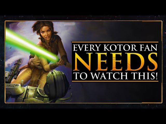 This NEVER before seen KOTOR Demo is INSANE