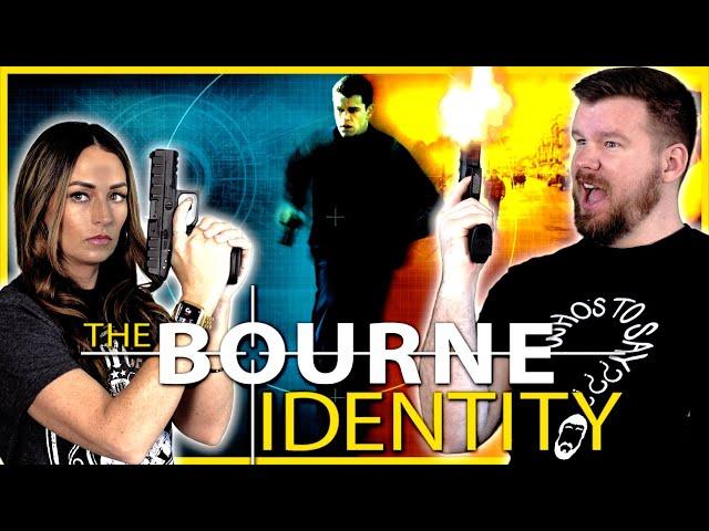 My wife REACTS to THE BOURNE IDENTITY for the FIRST time!