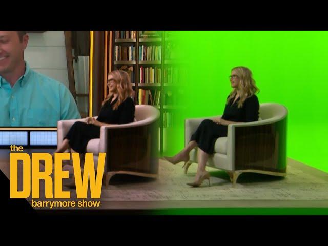 How The Drew Barrymore Show Gets Virtual Guests in Studio