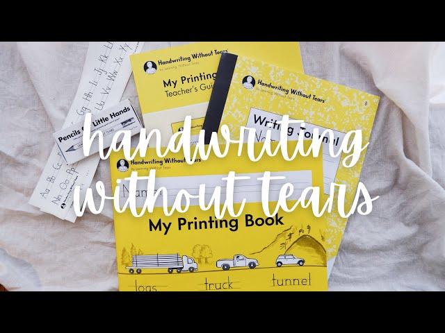 Handwriting Without Tears (First Grade Handwriting Curriculum)