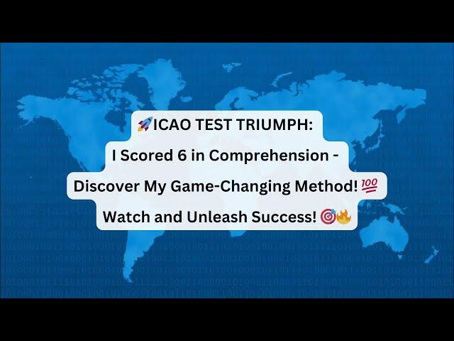 Proven Real Prep Tips Exposed! (ICAO ENGLISH test)