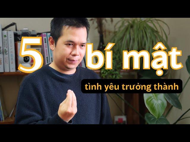 Thế nào là trưởng thành trong tình yêu?