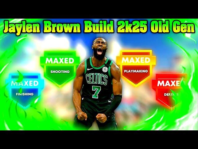 *Current Gen* Jaylen Brown Build 2k25!!! Best Jaylen Brown Build NBA 2k25 Current Gen / Old Gen!!!