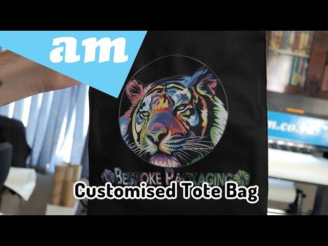 Tote Bag Customised with DTF Printing for Full Colour Branding Result, Step by Step Guide