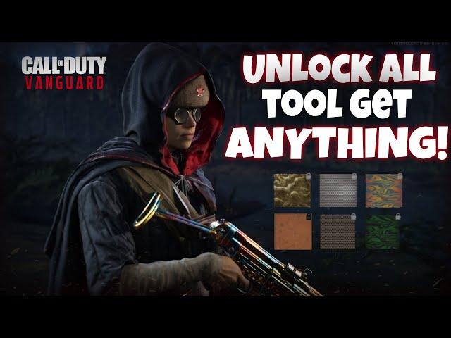 UNLOCK ALL Vanguard TOOL (ALL WEAPONS, PERKS, MASTERY CAMOS, & MORE!) *FULL TUTORIAL*