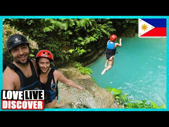 Epic Canyoneering Adventure at Kawasan Falls, Cebu! 