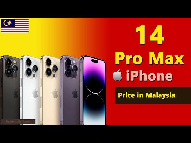 Apple iPhone 14 Pro Max price in Malaysia