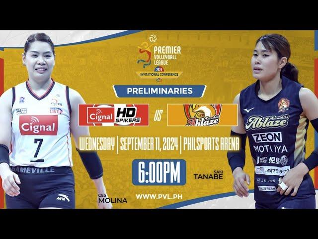 CIGNAL vs. KURASHIKI - Full Match | Preliminaries | 2024 PVL Invitational Conference