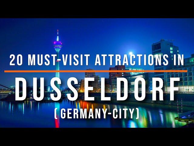 20 Must-Visit Attractions in Dusseldorf, Germany | Travel Video | Travel Guide | SKY Travel