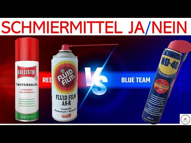 WD40 ist KEIN Schmiermittel? Ist es jetzt oder ist es nicht? Nimmt doch jeder- oder nicht?