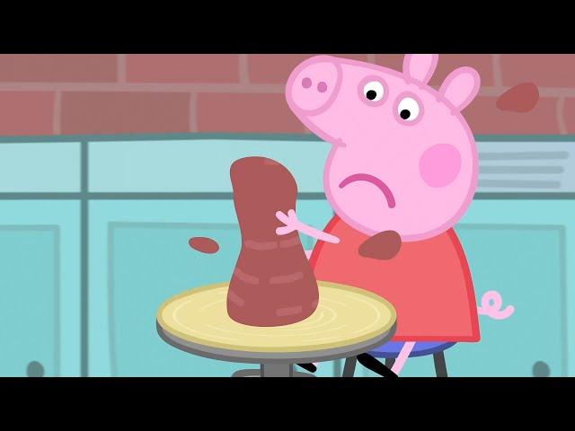 Peppa Pig Playground  | Pottery | Peppa Pig Full Episodes