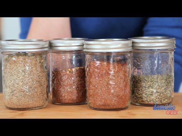 Homemade Seasoning Blends