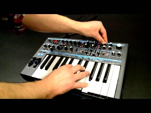 Novation Bass Station II - Gearjunkies MusikMesse demo