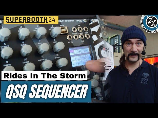 SUPERBOOTH 2024: Rides In the Storm QSQ 8 CV/Gate Sequencer