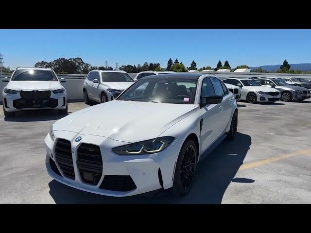 Introducing the 2024 M3 Competition xDrive in Alpine White | 4K