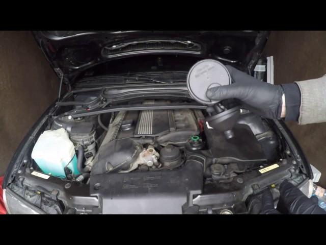 BMW E46 Wymiana odmy M54 M52TU bez sciagania kolektora dolotowego