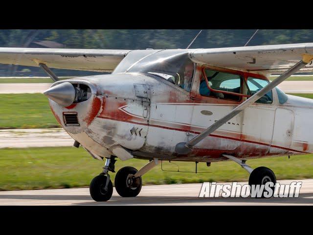 Oshkosh Departures - Sunday Part 1 - EAA AirVenture Oshkosh 2024