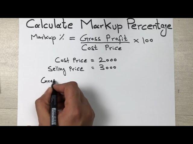 Best Way to Find Markup Percentage in 3 Minutes