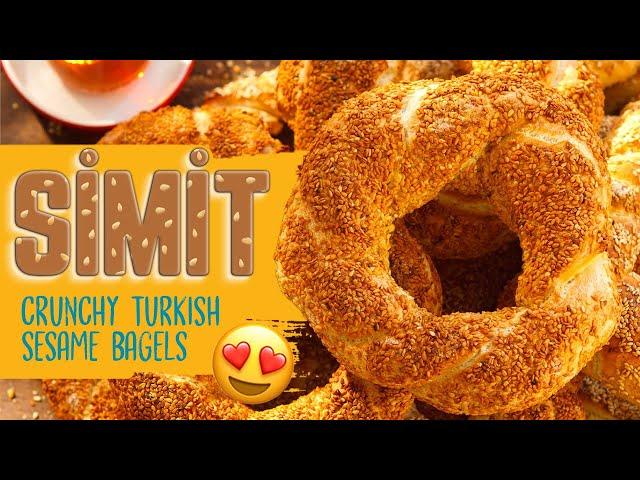 SİMİT RECIPE  How to Make Simit at Home | #1 Turkish Street Food