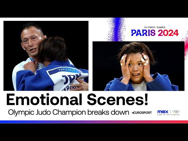 WATCH: Japanese Judo star Uta Abe's emotional outburst after Paris Olympics 2024 loss #Paris2024