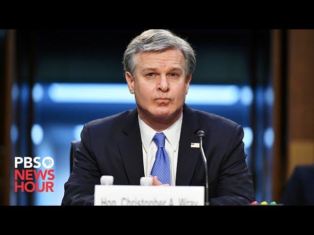 WATCH LIVE: Director Christopher Wray testifies on FBI budget