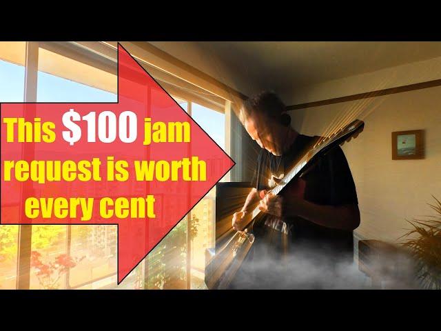 Strange dreams - EPIC GUITAR jam for RACHEL! (Fingerstyle chops BEYOND belief)