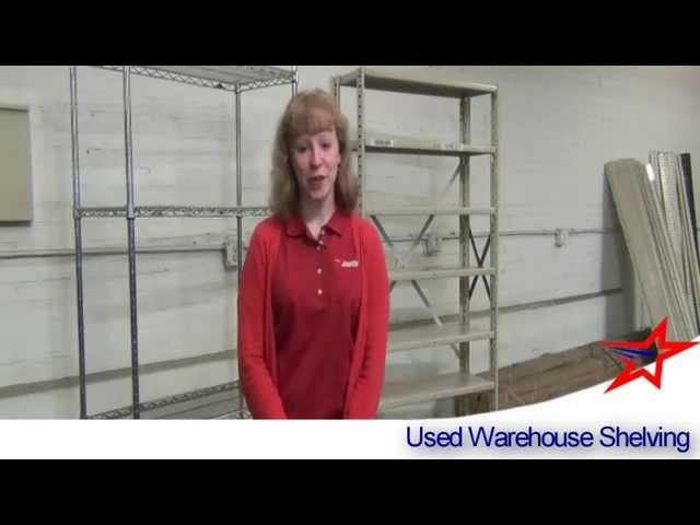 USED WAREHOUSE SHELVING: Industrial Clip, Nut & Bolt, Wire (Series 2)