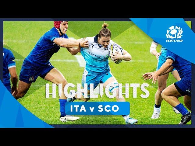 HIGHLIGHTS | Scotland v Italy | WXV2 2024