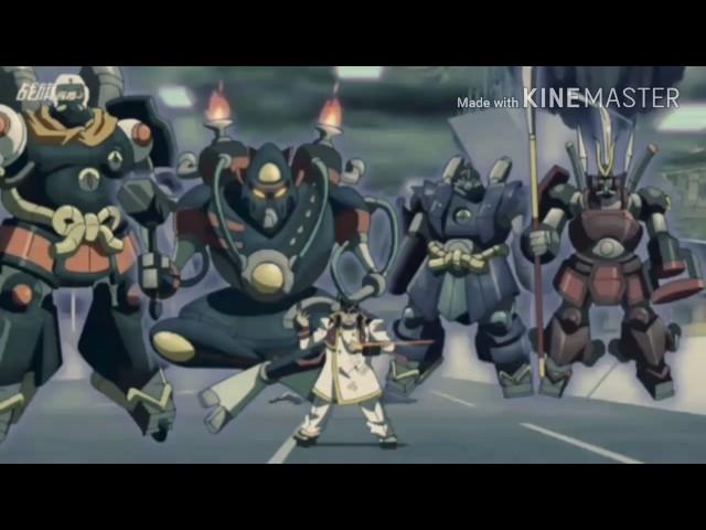 Yugioh ARC V Jack & GONG Vs Zarc