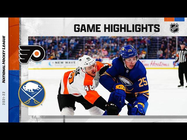 Flyers @ Sabres 4/16 | NHL Highlights 2022